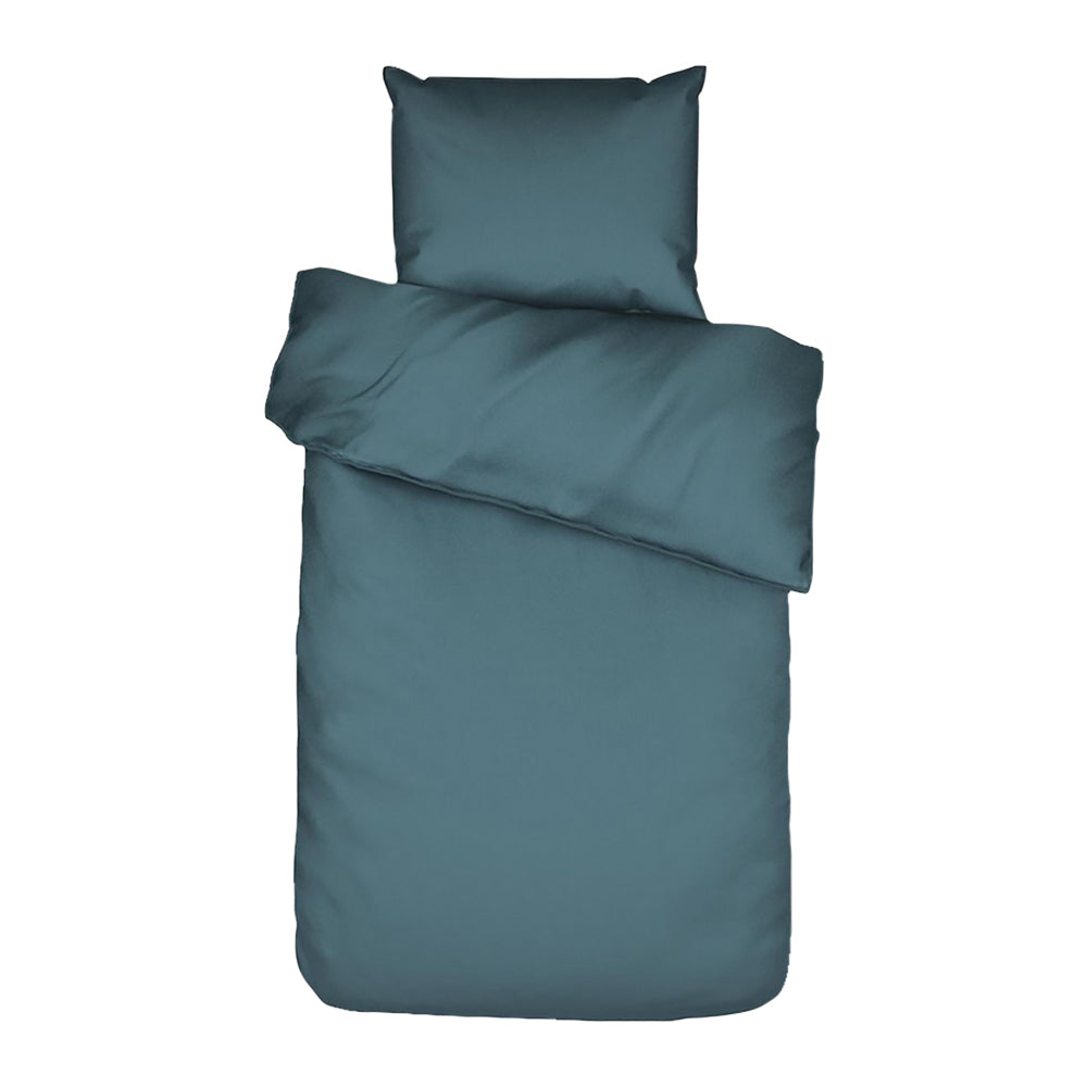Essenza Minte Dekbedovertrek 140 x 220 cm - Denim