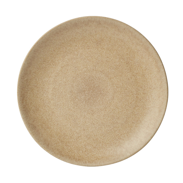 by fonQ Mixed Ceramics Dinerborden 4st. - Ø 26,5 cm - Zand