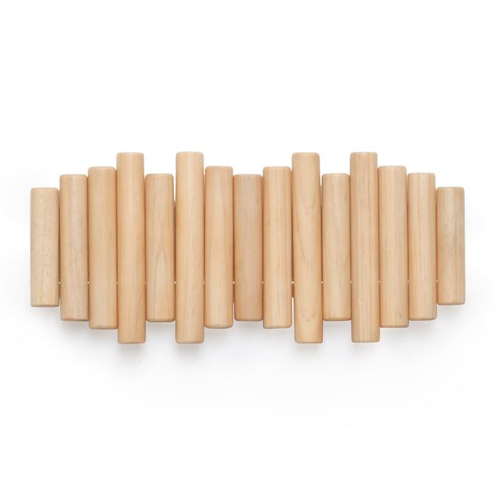 Umbra Picket Rail Hook Wandkapstok B 38 cm - Crème