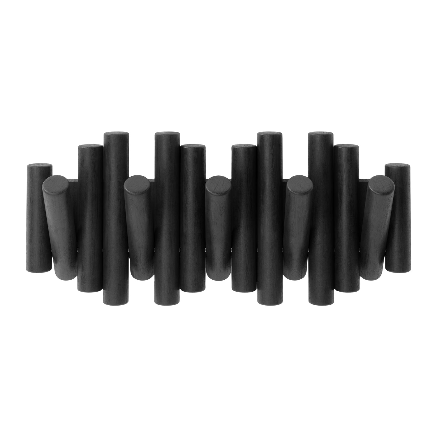 Umbra Picket Rail Hook Wandkapstok B 38 cm - Zwart