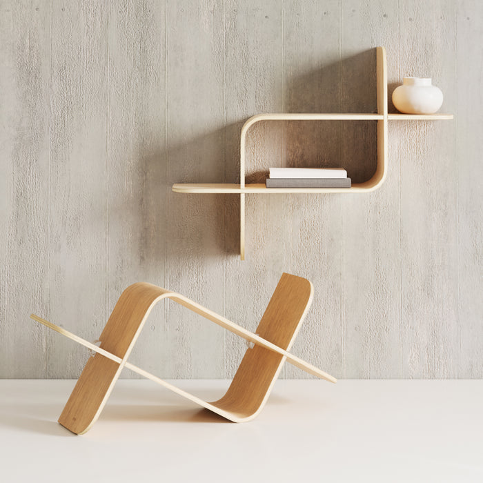 Umbra Montage Wandplank - Naturel