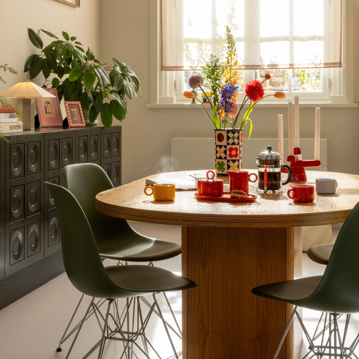 &k amsterdam Brute Kandelaar - Rood