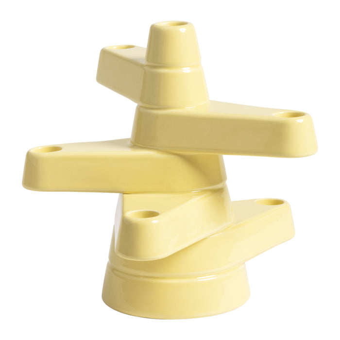 &k amsterdam Brute Kandelaar - Geel