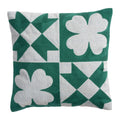 &k amsterdam Patch Sierkussen 40 x 40 cm - Quilt Groen
