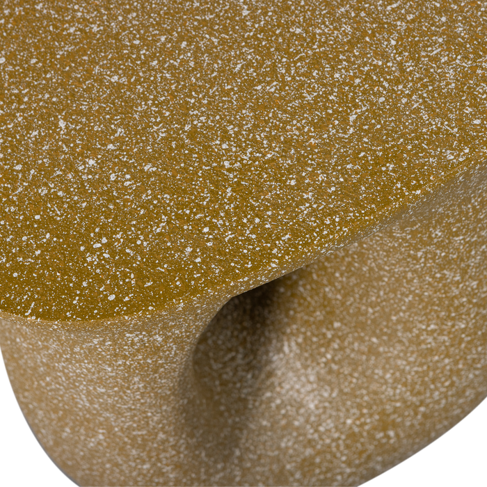 WOOOD Mason Bijzettafel Met Spikkels - Magnesium - Groen - 45x42x33