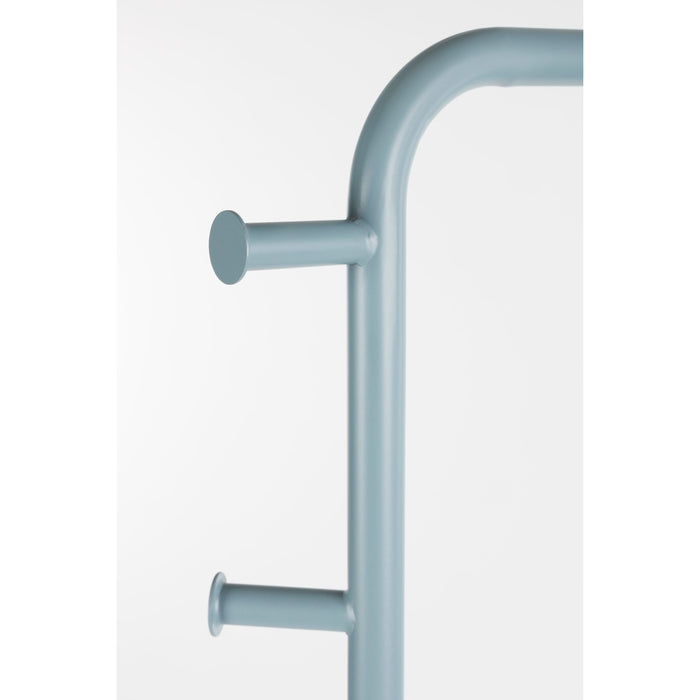 Zuiver Vero Staande spiegel| Passpiegel met kapstok Blauw