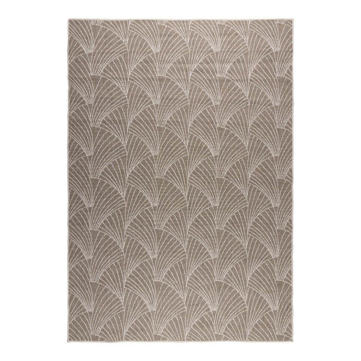 Interieur05 Buitenkleed Deco bruin|grijs dubbelzijdig - 160 x 230 cm