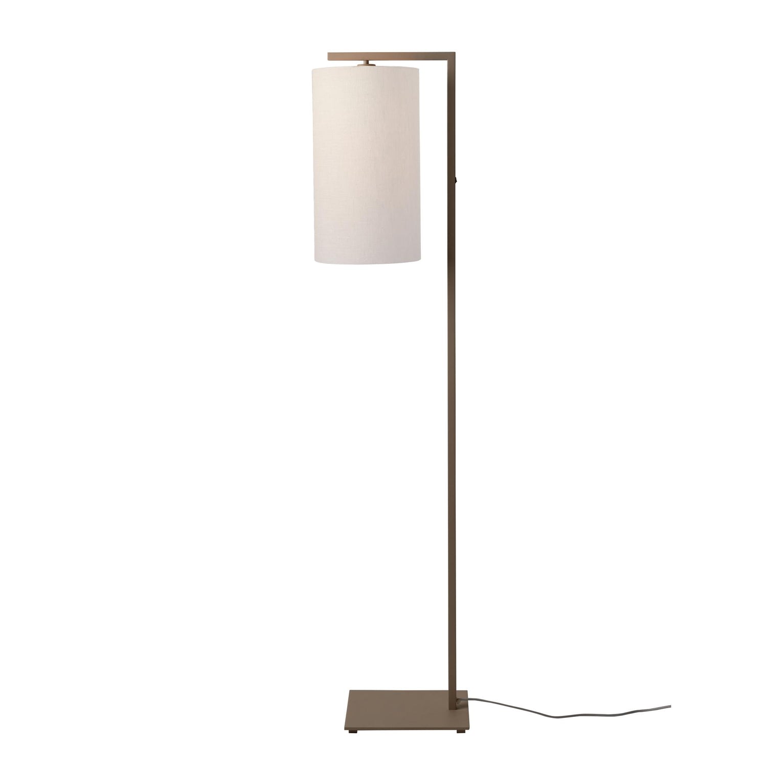it's about RoMi Boston Vloerlamp Ø 25 cm - Bruin / Wit