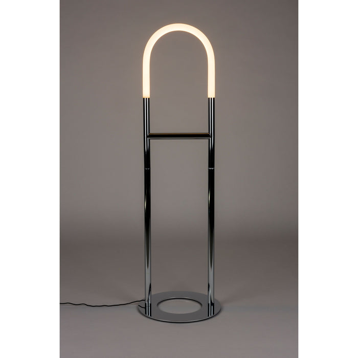 Zuiver Arch vloerlamp Chrome - Zilver