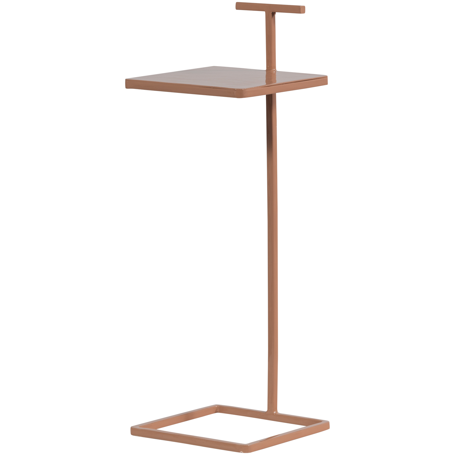WOOOD Toste Bijzettafel - Metaal - Oud Roze - 64x22x22