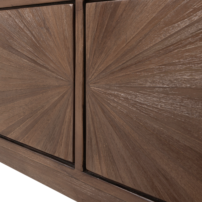 WOOOD Sun Organic Sidetable| Bureau - Recycled Teak - Bruin