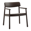 Normann Copenhagen Timb Fauteuil met Armleuning - Leer - Bruin