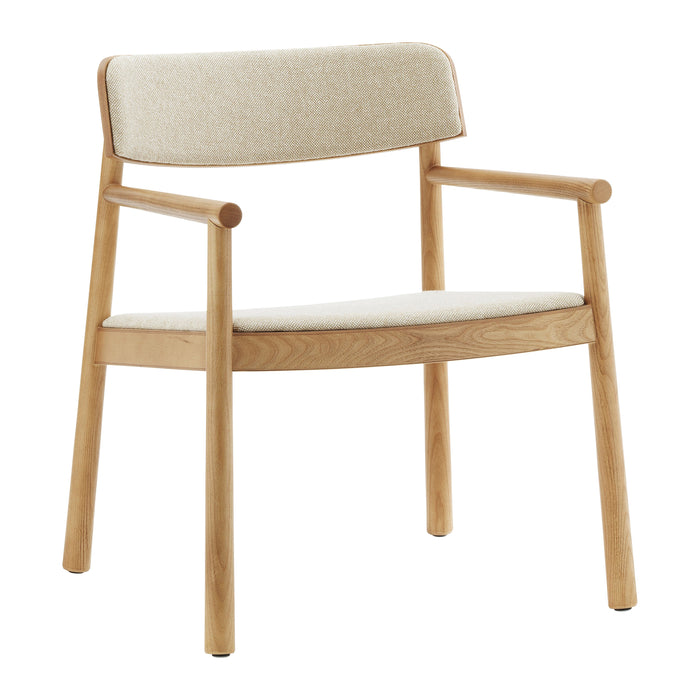 Normann Copenhagen Timb Fauteuil met Armleuning - Textiel - Beige / Tan
