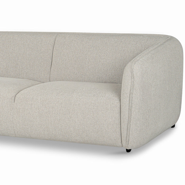 by fonQ Soft Hoekbank Links - Open Eind - Naturel Melange