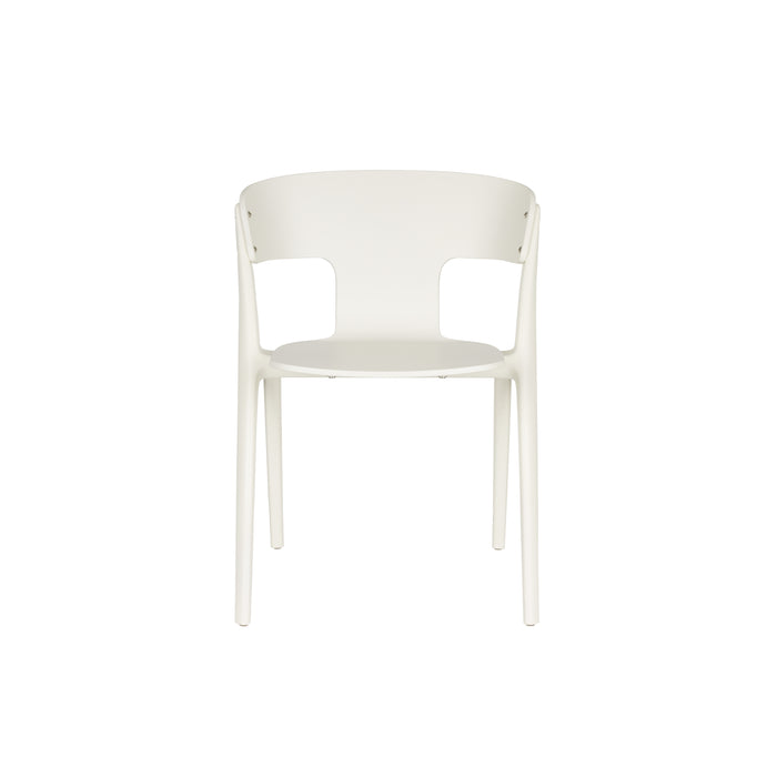 Zuiver Horizon Tuinstoelen Off-White - Set van 4