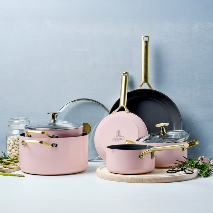 BK Sublime Koekenpannenset Ø 24 cm + Ø 28 cm - Pink