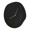 Ferm Living Melt Wandklok - Marmer - Zwart