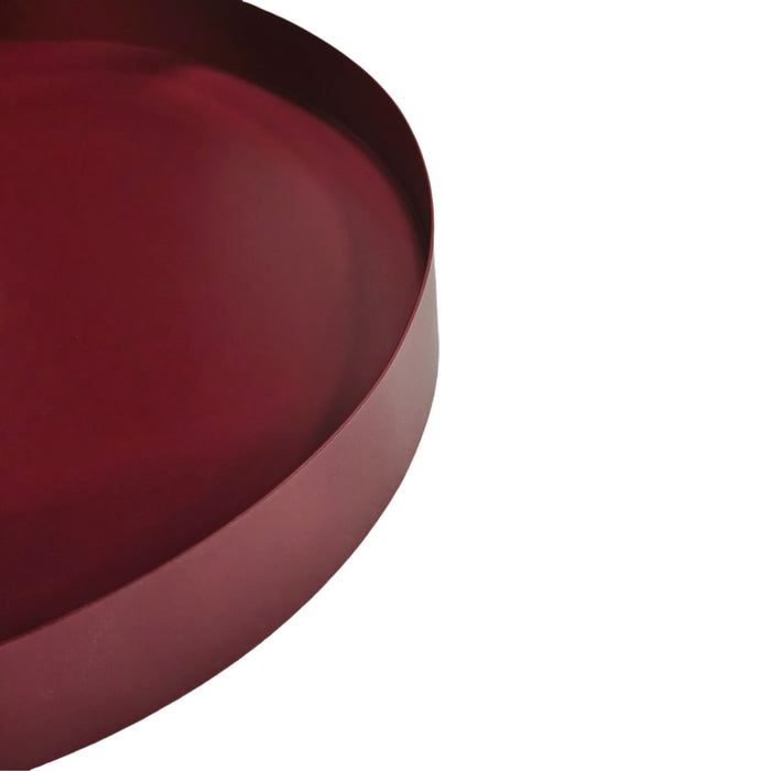 by fonQ Rondo Bijzettafel - Bordeaux