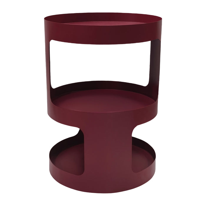 by fonQ Rondo Bijzettafel - Bordeaux