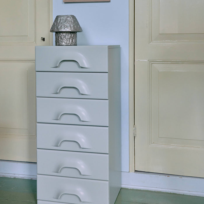 HKliving Chest Ladekast - 6 Lades - Overcast