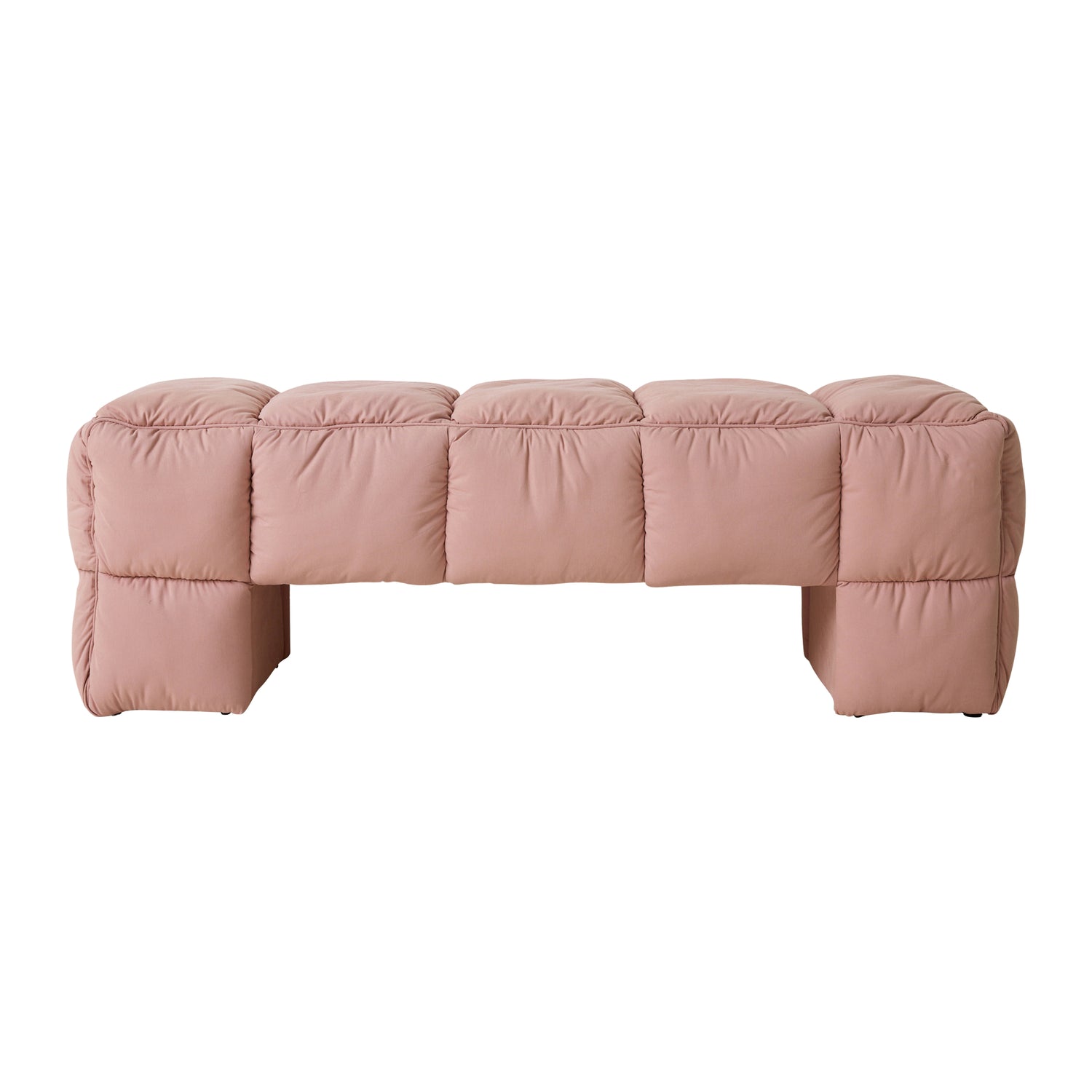 HKliving Puffy Lobby Bankje - Blush