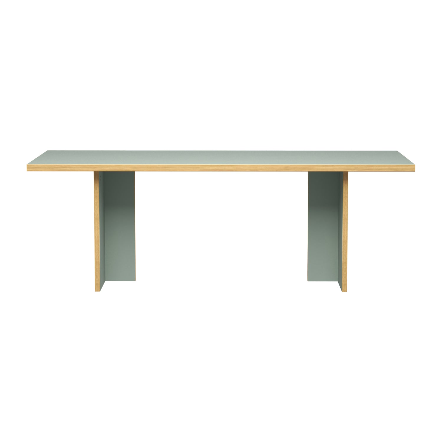 HKliving Dining Table Eettafel - 220 x 90 cm - Pale Green