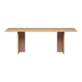HKliving Dining Table Eettafel - 220 x 90 cm - Clay