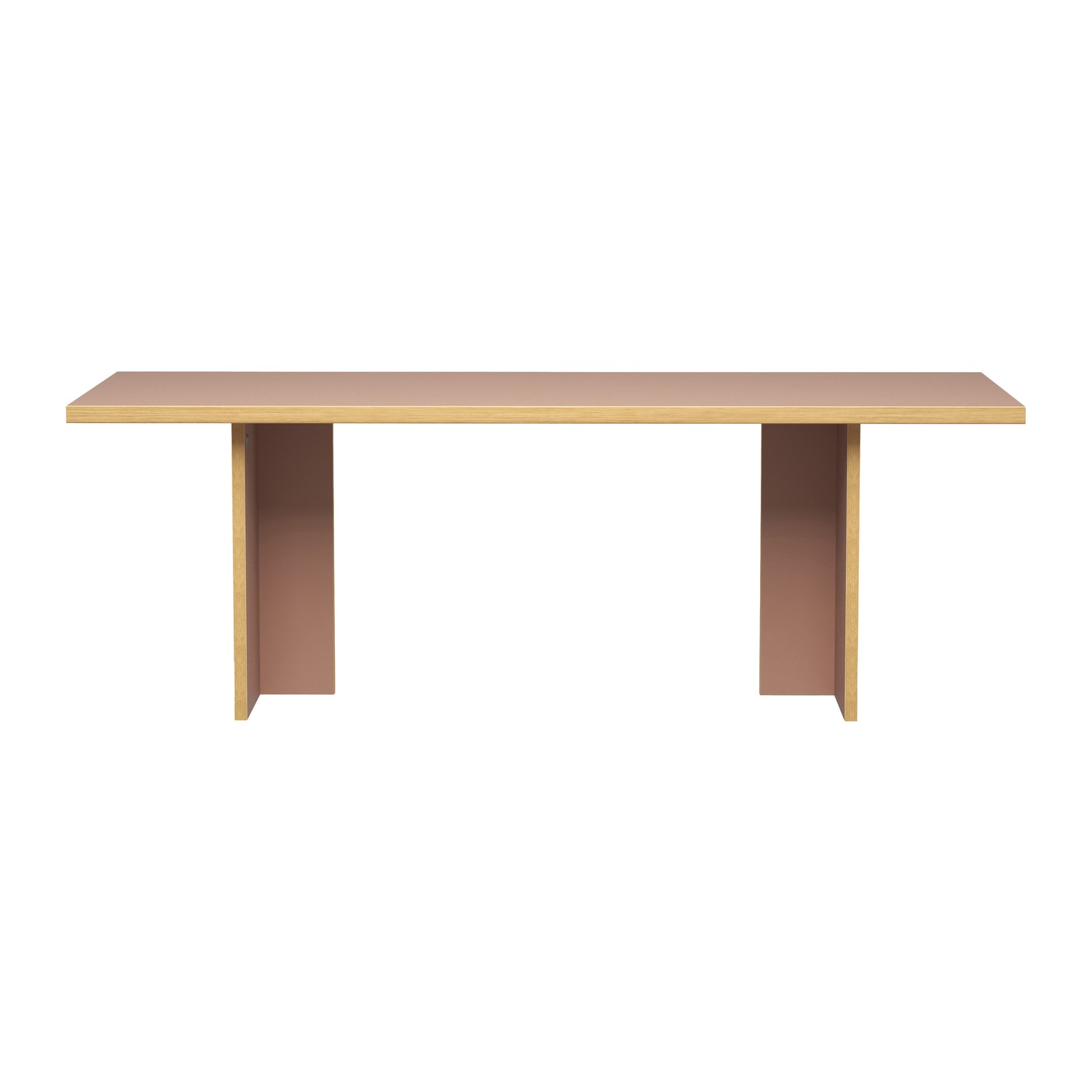 HKliving Dining Table Eettafel - 220 x 90 cm - Clay