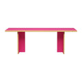 HKliving Dining Table Eettafel - 220 x 90 cm - Raspberry