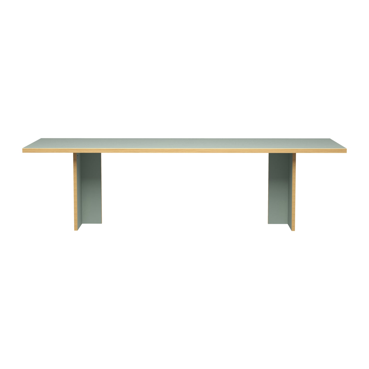 HKliving Dining Table Eettafel - 280 x 100 cm - Pale Green