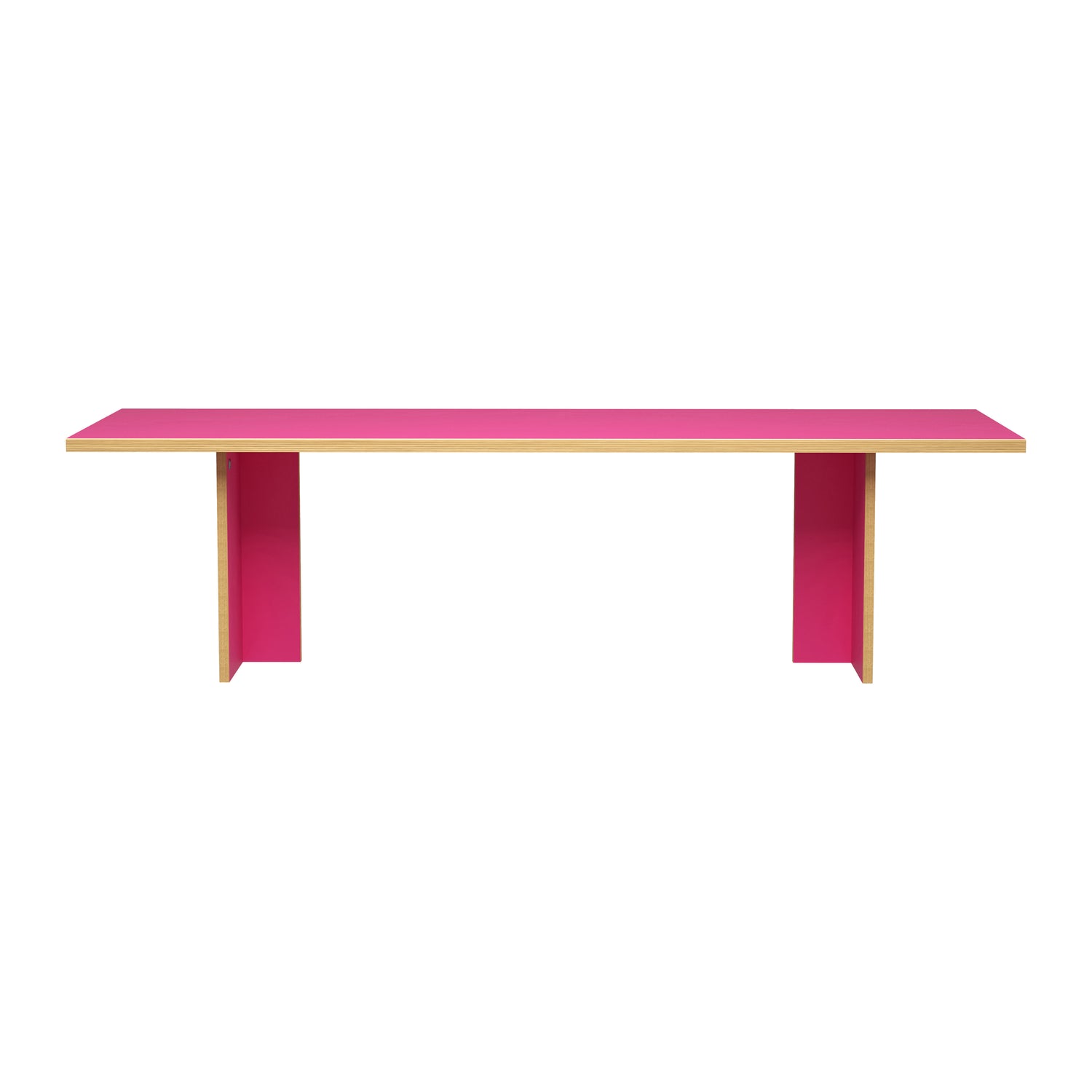 HKliving Dining Table Eettafel - 280 x 100 cm - Raspberry