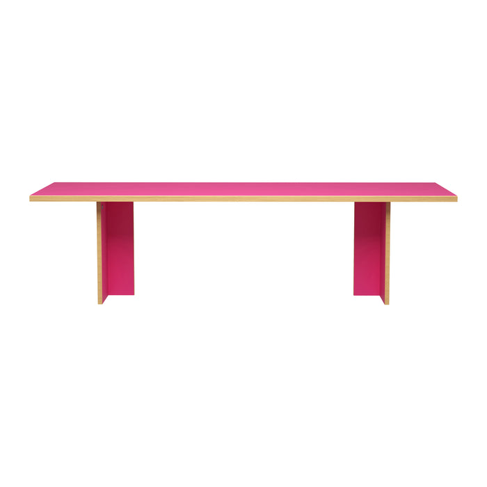 HKliving Dining Table Eettafel - 280 x 100 cm - Raspberry