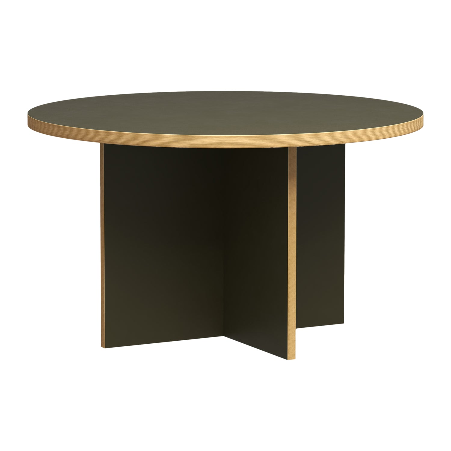 HKliving Dining Table Eettafel - Ø 130 cm - Forest