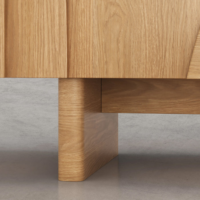 by fonQ Brikk Dressoir B 200 cm - Eiken / Naturel