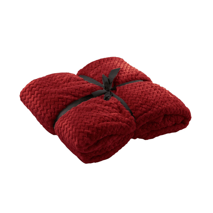 Dutch Decor plaid MARA - 150x200 cm Merlot