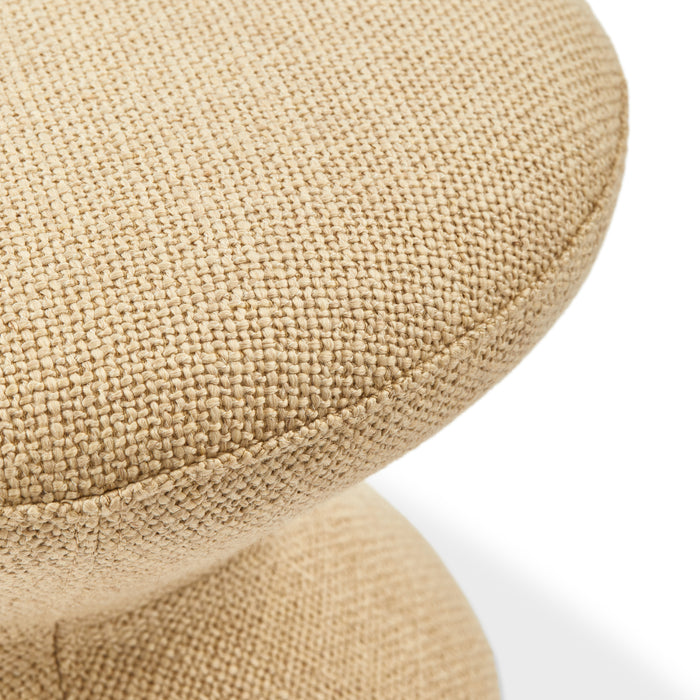 POLSPOTTEN Zig Zag Kruk - Beige