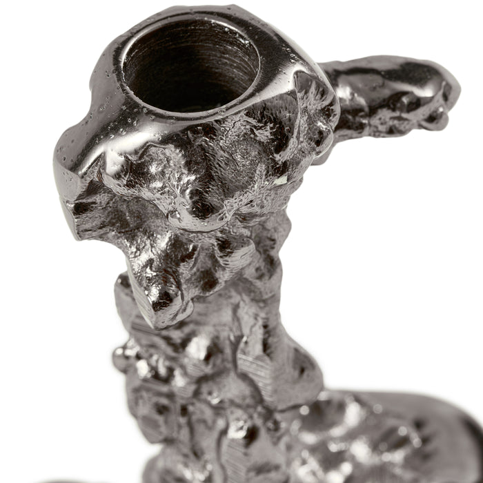 POLSPOTTEN Drip Kandelaar S - Donkergrijs