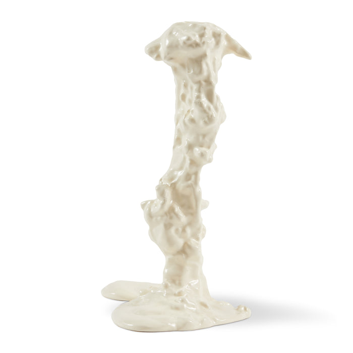 POLSPOTTEN Drip Kandelaar L - Wit