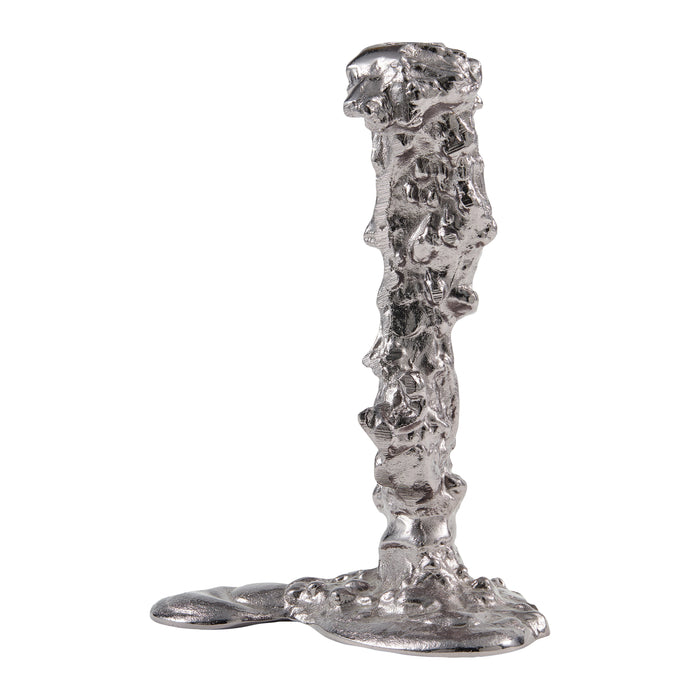 POLSPOTTEN Drip Kandelaar L - Donkergrijs