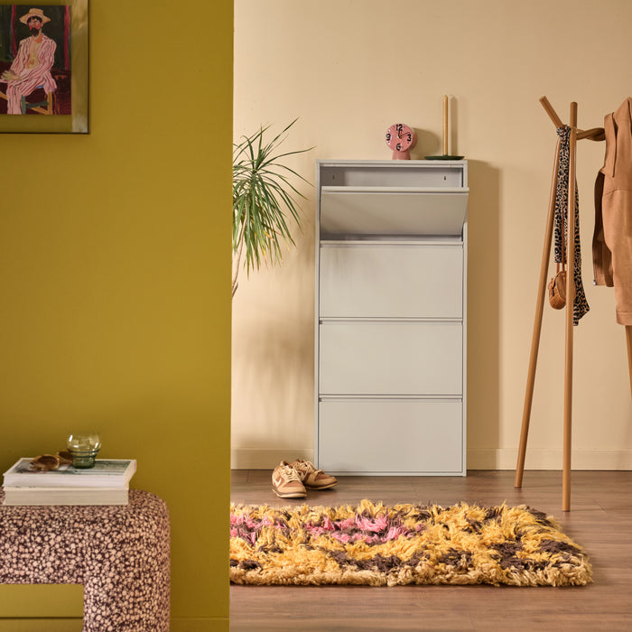 by fonQ Klip Schoenenkast - 4 Vakken - Cashmere