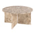 by fonQ Stone Salontafel - Rond - Bruin