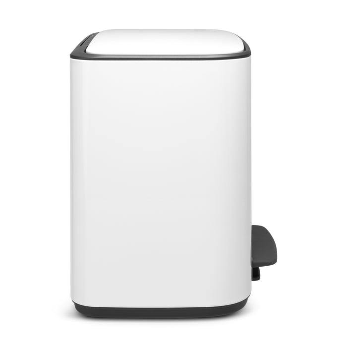 Brabantia Bo Pedaalemmer 3 x 11 L  - Wit