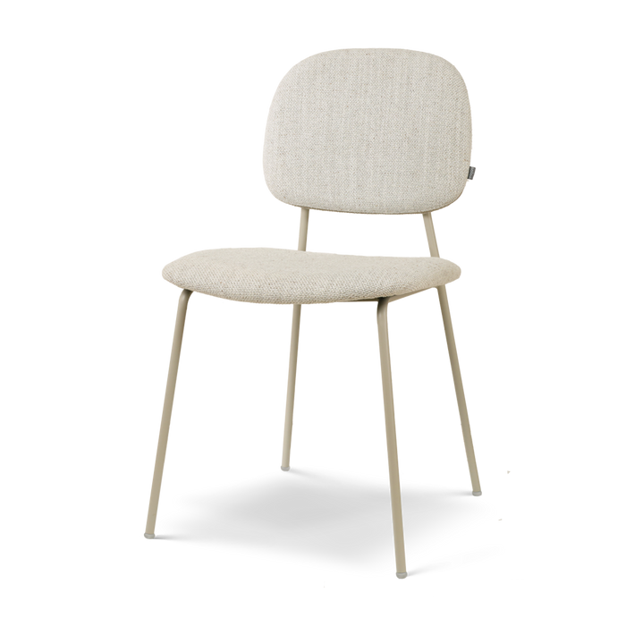 Nolon Jasmijn Eetkamerstoel Beige Gemêleerd - Grijsbeige