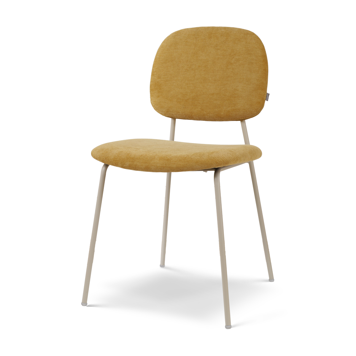 Nolon Jasmijn Barkruk Warm Oker - Grijsbeige