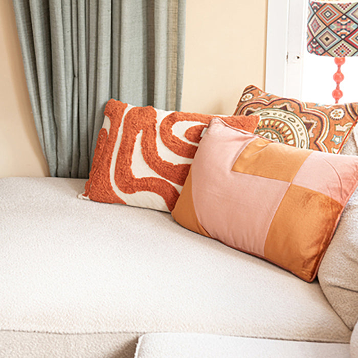 by fonQ Velvet Sierkussen 40 x 60 cm - Oudroze