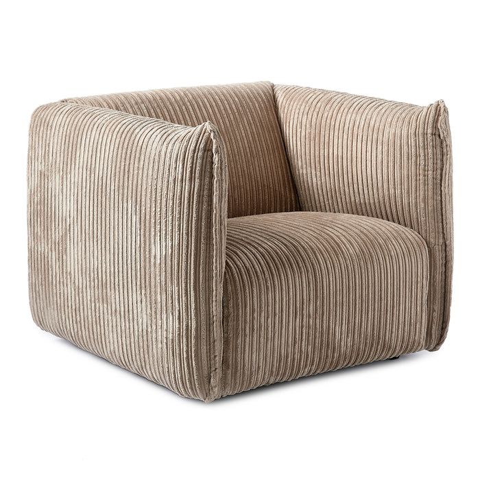 by fonQ Ribbon Fauteuil - Mink - Rib