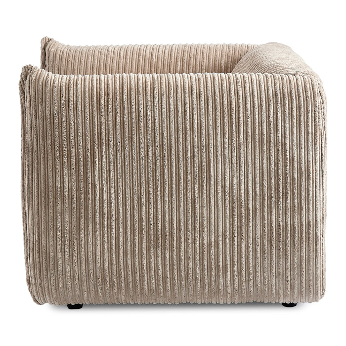 by fonQ Ribbon Fauteuil - Mink - Rib