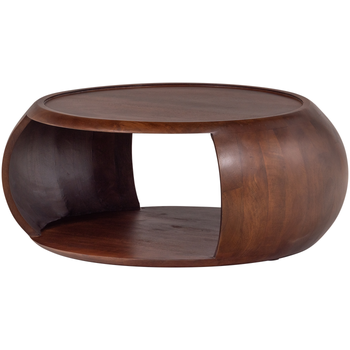WOOOD Cole Salontafel - Mango Hout - Bruin - 36x72x72