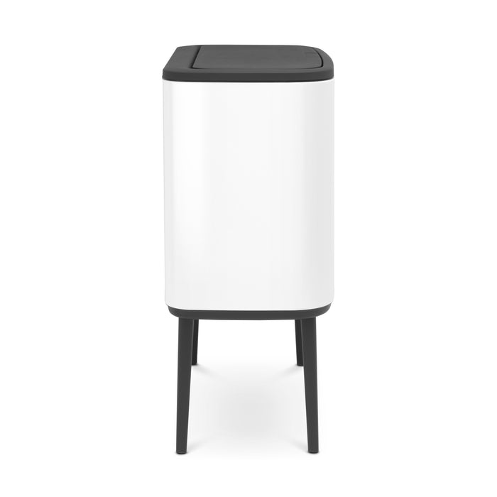 Brabantia Bo Touch Bin Afvalemmer 3 x 11 L  - Wit