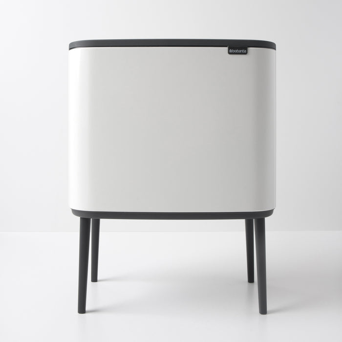 Brabantia Bo Touch Bin Afvalemmer 3 x 11 L  - Wit